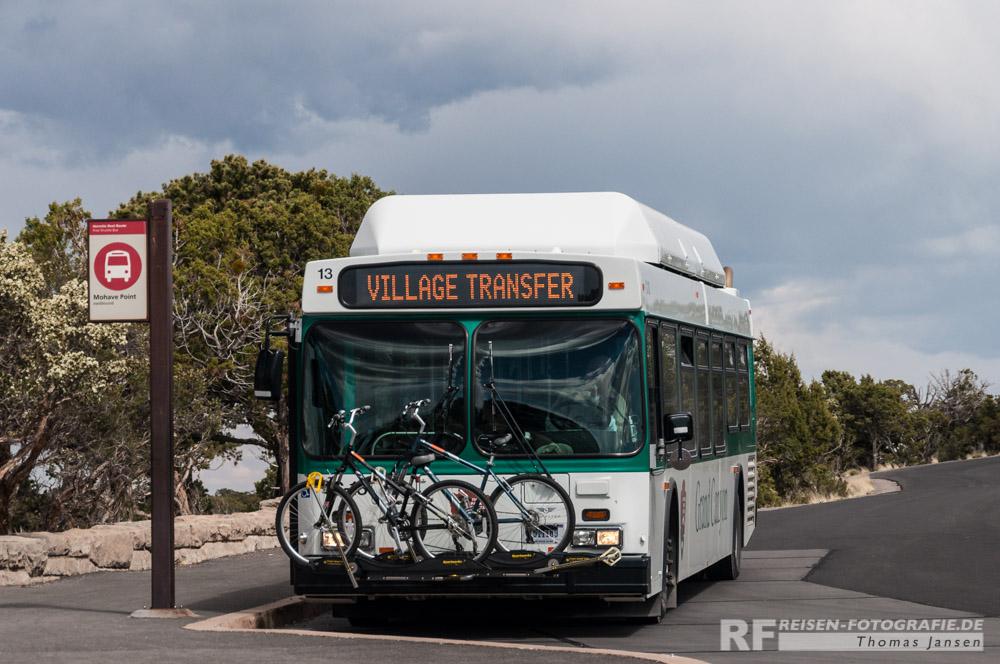 Shuttlebus im Grand Canyon