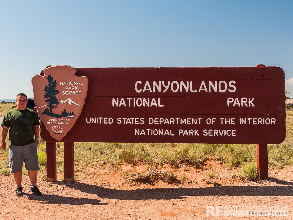 Canyonlands Parkschild