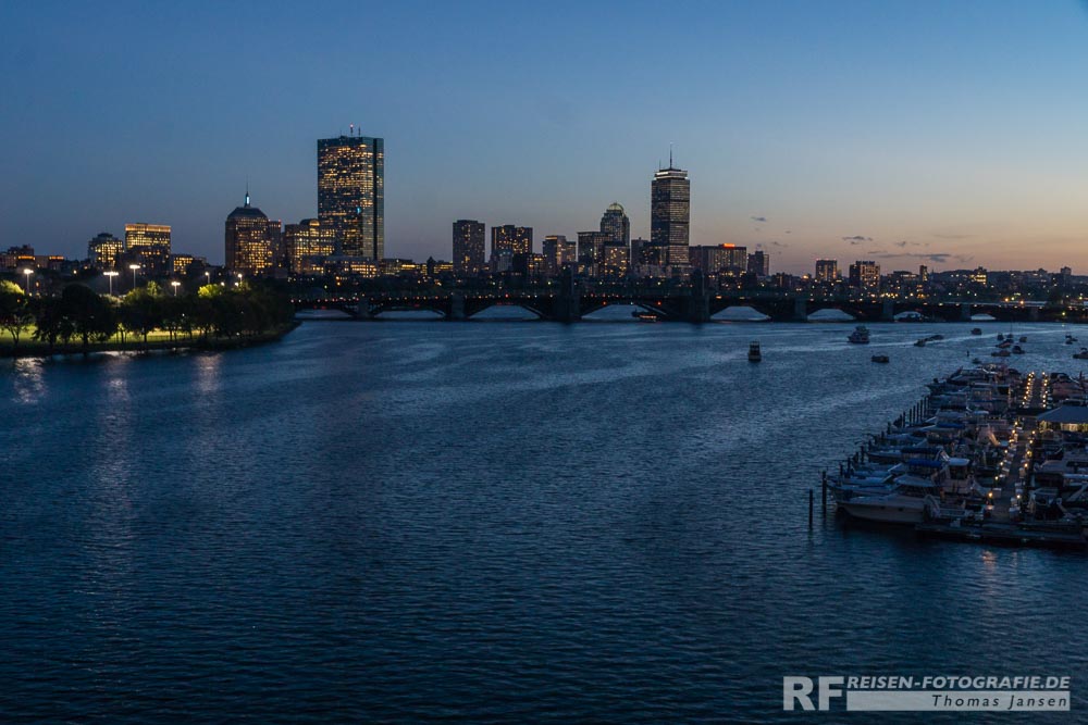 Sunset in Boston