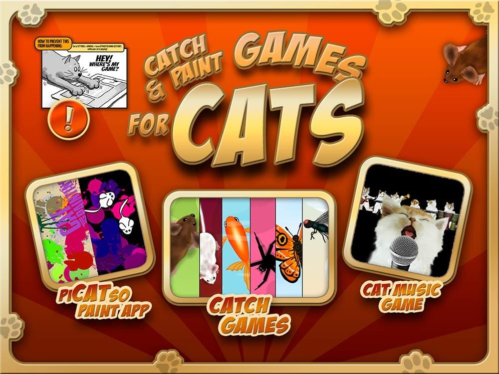 Catch&Print Games for Cats
