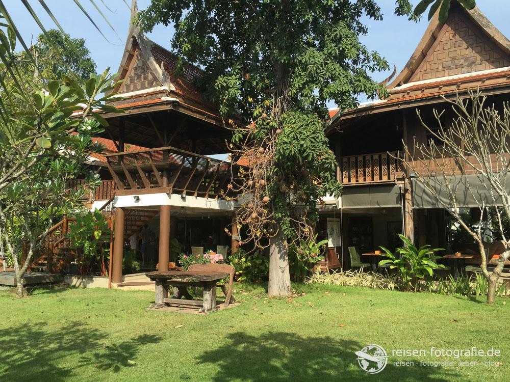 Baan Thai House - Hauptaus mit Rezeption