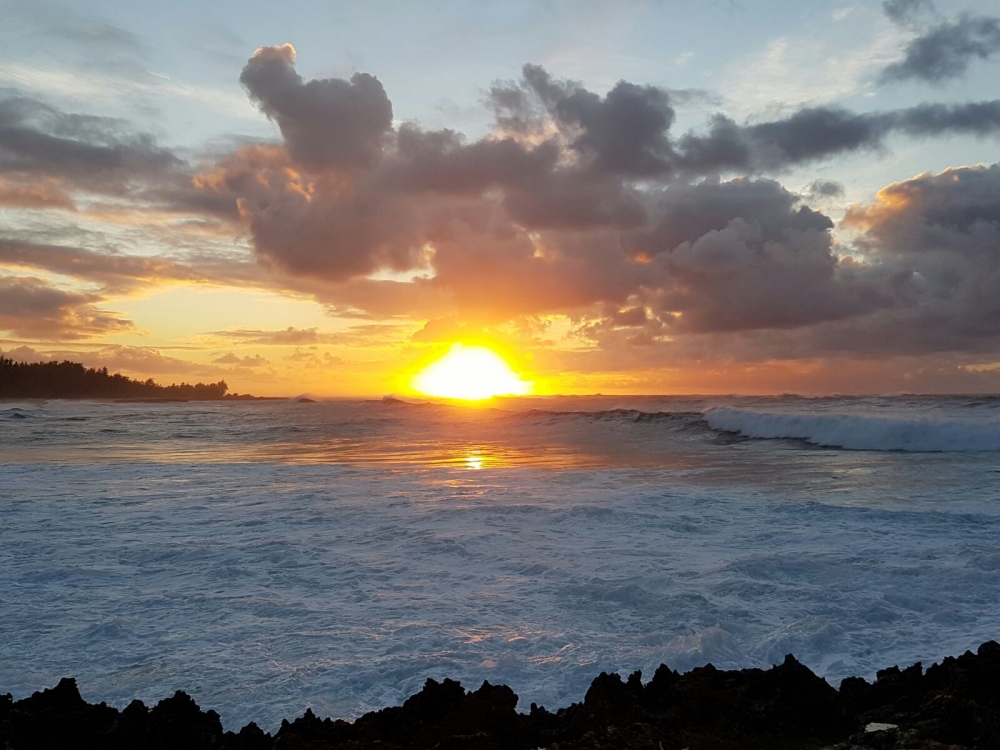 Sunset auf Hawaii