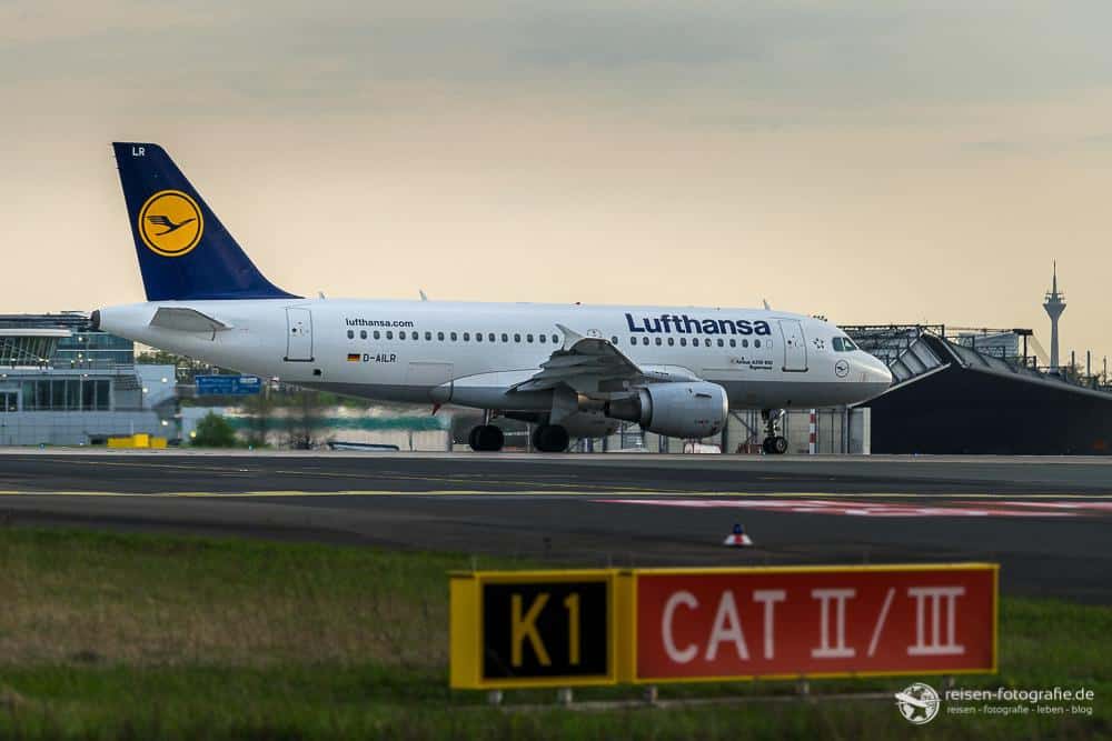 Lufthansa am Line-Up der 23L