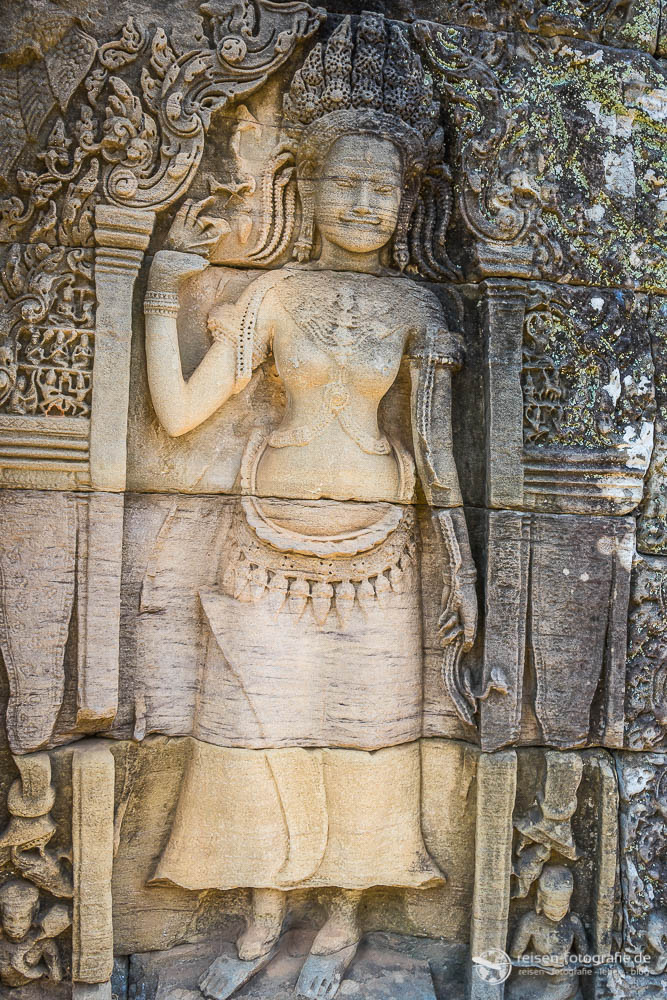 Details Bayon Tempel