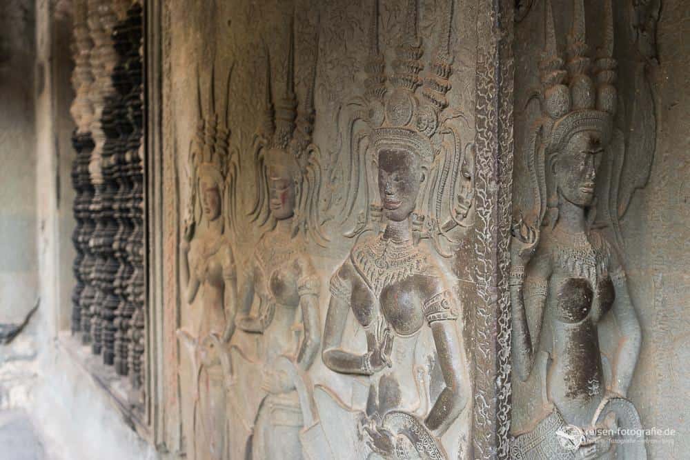 Relief im Angkor Wat