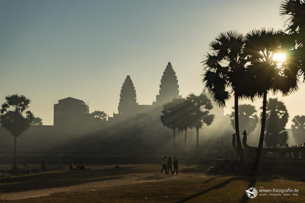 Lichtspiele am Angkor Wat