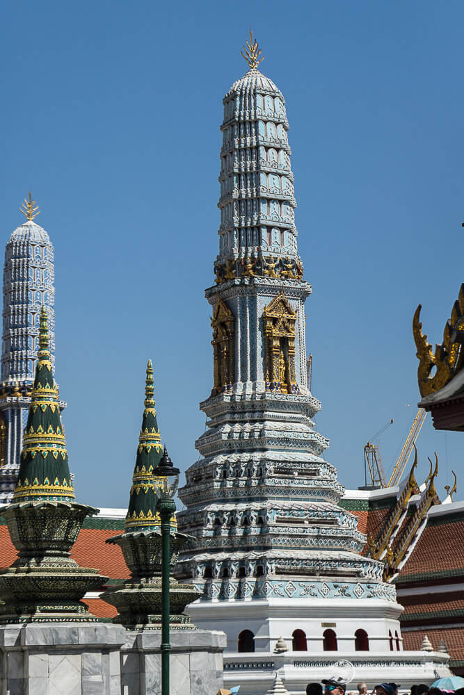 Details aus dem Wat Phra Kaeo Tempel