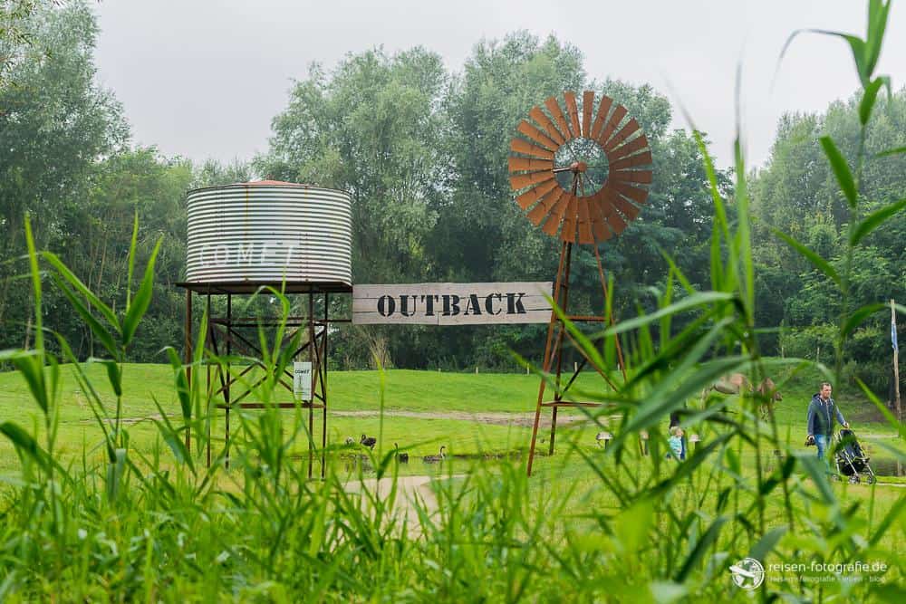 Eingang ins Outback