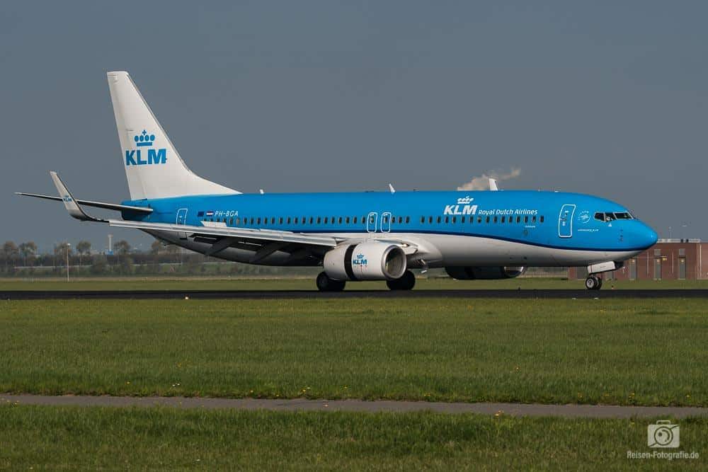 KLM - Royal Dutch Airlines Boeing 737-8K2