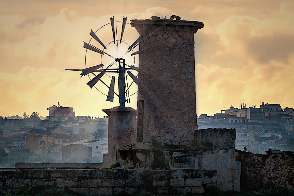 Fotobearbeitungs Challenge #9 – Windmühle auf Mallorca – Zusammenfassung