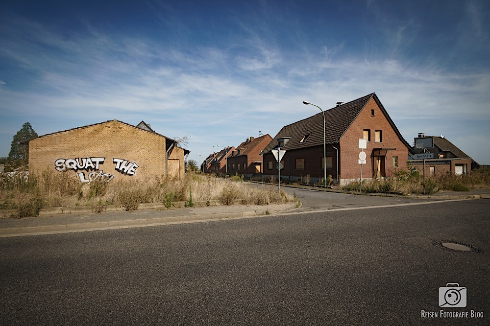 Verlassene Häuser in Morschenich