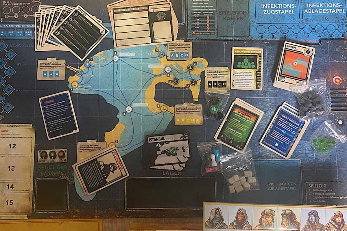 Pandemic Legacy Season 2 – Spielbericht