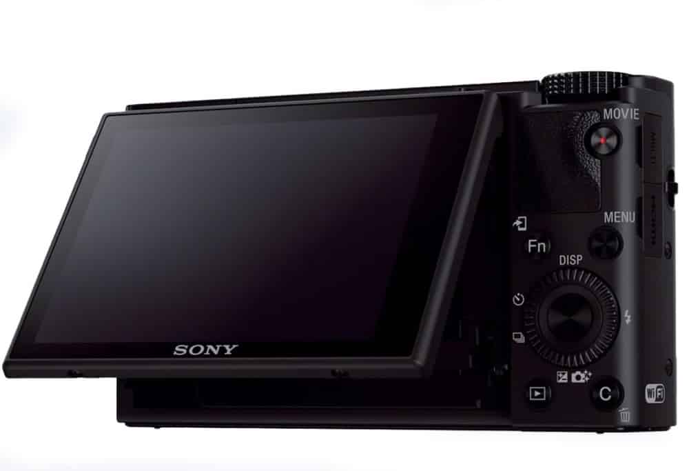 Sony RX100 iii Rückseite