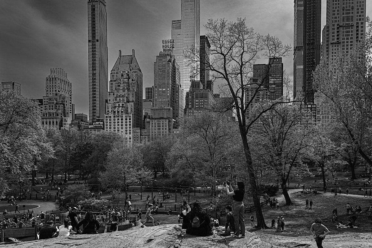 New York in schwarz-weiß