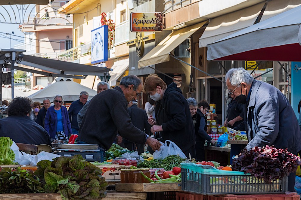 Kretas Süden – Markt in Timbaki, Donkey Rescue und Kloster Panagia Kaliviani